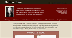 Desktop Screenshot of berlinerlaw.com